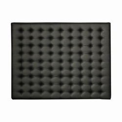Casa Padrino Testiera di Lusso Nera 200 x A. 140 cm - Mobili di Lusso per Hotel e Camera da Letto Casa Padrino Testiera di Lusso Nera 200 x A. 140 cm - Mobili di Lusso per Hotel e Camera da Letto