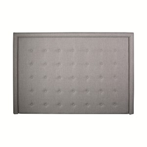 Casa Padrino Luxus Bett-Kopfteil Taupe 200 x H. 140 cm - Luxus Hotel & Schlafzimmer Möbel Casa Padrino Luxus Bett-Kopfteil Taupe 200 x H. 140 cm - Luxus Hotel & Schlafzimmer Möbel