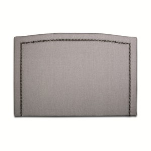 Casa Padrino Luxus Bett-Kopfteil Steingrau 200 x H. 140 cm - Luxus Hotel & Schlafzimmer Möbel Casa Padrino Luxus Bett-Kopfteil Steingrau 200 x H. 140 cm - Luxus Hotel & Schlafzimmer Möbel