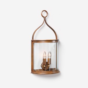 Casa Padrino Luxury Outdoor Lantern Rust W. 28 x H. 58 cm