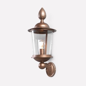 Casa Padrino Luxus Außen Laterne Bronze Ø 24.5 x H. 59 cm