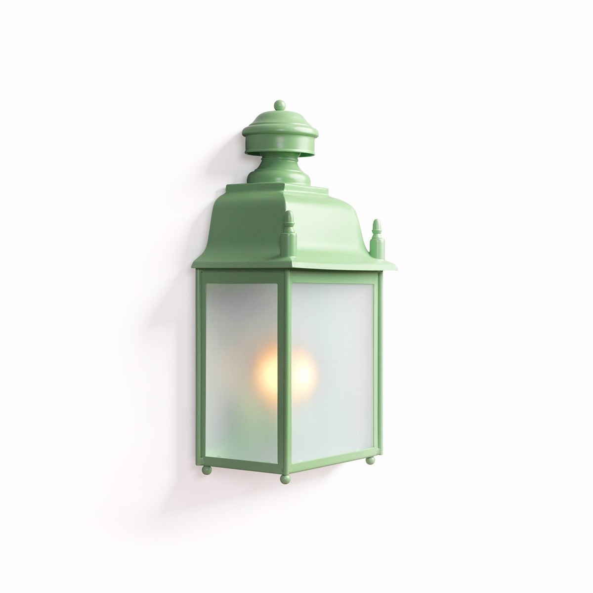 Casa Padrino Farol de lujo de exterior Verde An. 30 x Al. 60 cm - Farol artesanal de hierro forjado - Colección de lujo - Noble y suntuoso Casa Padrino Farol de lujo de exterior Verde An. 30 x Al. 60 cm - Farol artesanal de hierro forjado - Colección de lujo - Noble y suntuoso