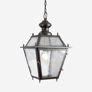 Casa Padrino Luxury Outdoor Pendant Lamp Lantern Gold W. 33.5 cm