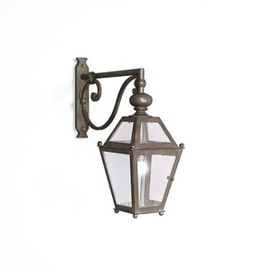 Casa Padrino Luxus Außen Laterne Grün B. 26 x T. 60 x H. 65 cm