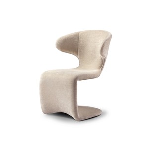 Casa Padrino chaise de salle à manger de luxe 67 x 67 x H. 87 cm - Chaise de salle à manger avec revêtement en tissu - Meubles de salle à manger modernes - Qualité de luxe