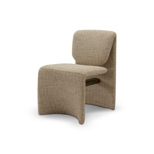 Casa Padrino chaise de salle à manger de luxe noir 51.5 x 65.5 x H. 79 cm - Chaise de salle à manger avec revêtement en tissu - Meubles de salle à manger modernes - Qualité de luxe