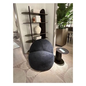 Casa Padrino Luxus Sessel Schwarz 84.5 x 87.5 x H. 77 cm - Sessel mit Stoffbezug - Moderne Wohnzimmer Möbel - Luxus Qualität Casa Padrino Luxus Sessel Schwarz 84.5 x 87.5 x H. 77 cm - Sessel mit Stoffbezug - Moderne Wohnzimmer Möbel - Luxus Qualität