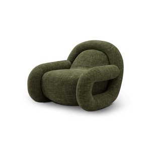 Casa Padrino Luxus Sessel Dunkelgrau / Grau 83 x 82 x H. 76.5 cm - Sessel mit Stoffbezug - Moderne Wohnzimmer Möbel - Luxus Qualität Casa Padrino Luxus Sessel Dunkelgrau / Grau 83 x 82 x H. 76.5 cm - Sessel mit Stoffbezug - Moderne Wohnzimmer Möbel - Luxus Qualität