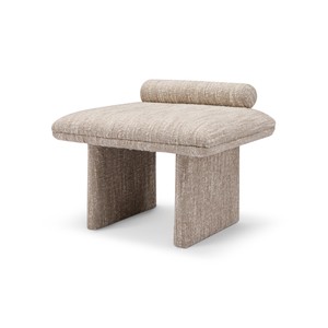 Casa Padrino Luxus Sitzbank 66.5 x 51.5 x H. 54 cm - Sitzbank mit Stoffbezug - Moderne Flur Möbel - Luxus Qualität Casa Padrino Luxus Sitzbank 66.5 x 51.5 x H. 54 cm - Sitzbank mit Stoffbezug - Moderne Flur Möbel - Luxus Qualität