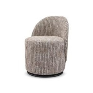 Casa Padrino silla de comedor de lujo negro 52 x 48 x H. 69.5 cm - Silla de comedor con tapizado de tela - Muebles modernos de comedor - Calidad de lujo Casa Padrino silla de comedor de lujo negro 52 x 48 x H. 69.5 cm - Silla de comedor con tapizado de tela - Muebles modernos de comedor - Calidad de lujo