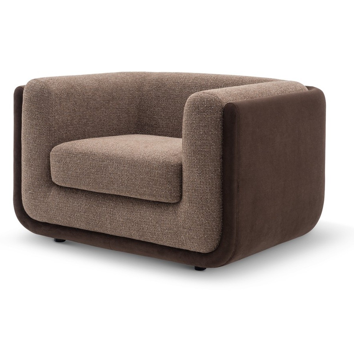 Casa Padrino Luxus Sofa 111.5 x 89 x H. 70 cm - Sofa mit Stoffbezug - Moderne Wohnzimmer Möbel - Luxus Qualität Casa Padrino Luxus Sofa 111.5 x 89 x H. 70 cm - Sofa mit Stoffbezug - Moderne Wohnzimmer Möbel - Luxus Qualität