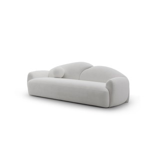 Casa Padrino Luxus Sofa 246 x 97.5 x H. 85 cm - Sofa mit Stoffbezug - Moderne Wohnzimmer Möbel - Luxus Qualität Casa Padrino Luxus Sofa 246 x 97.5 x H. 85 cm - Sofa mit Stoffbezug - Moderne Wohnzimmer Möbel - Luxus Qualität