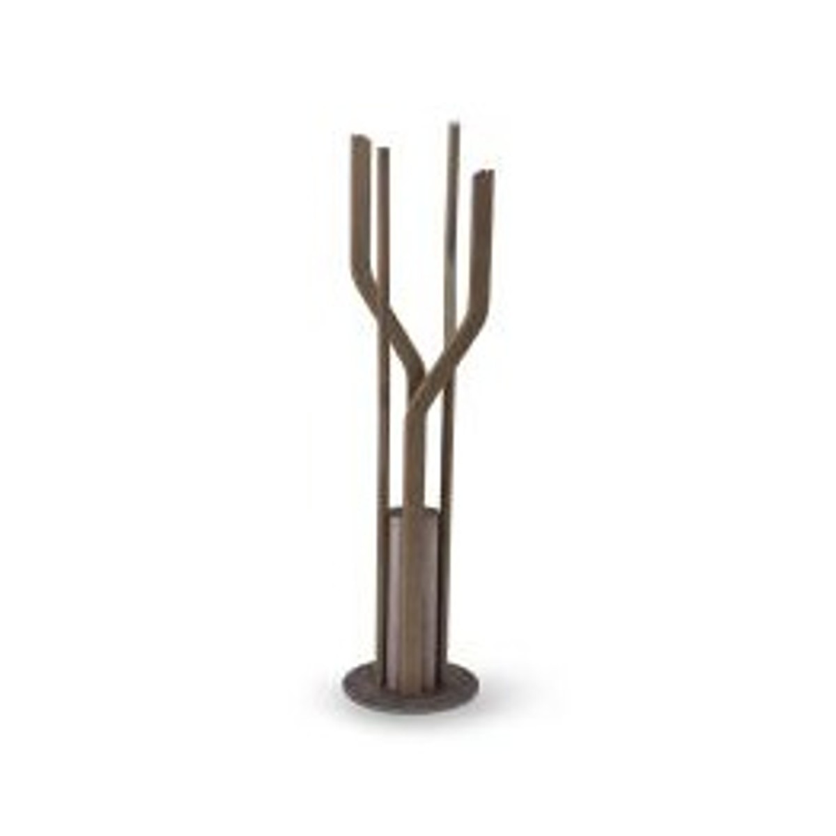 Casa Padrino Luxus Garderobenständer Hellgrau / Grau Ø 38 x H. 175 cm - Eleganter Garderobenständer - Moderne Flur Möbel - Luxus Qualität Casa Padrino Luxus Garderobenständer Hellgrau / Grau Ø 38 x H. 175 cm - Eleganter Garderobenständer - Moderne Flur Möbel - Luxus Qualität