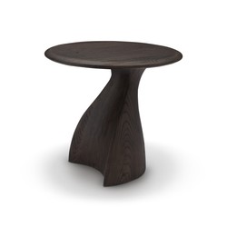Casa Padrino Luxus Beistelltisch Dunkelgrau / Grau 55 x 46.5 x H. 47.5 cm - Beistelltisch mit Ulmenfurnier - Moderne Wohnzimmer Möbel - Luxus Qualität Casa Padrino Luxus Beistelltisch Dunkelgrau / Grau 55 x 46.5 x H. 47.5 cm - Beistelltisch mit Ulmenfurnier - Moderne Wohnzimmer Möbel - Luxus Qualität