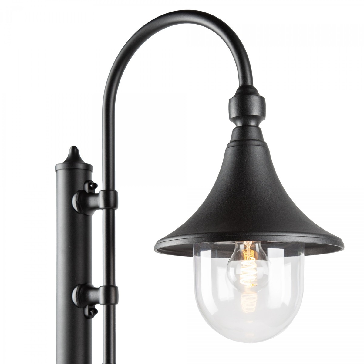 Casa Padrino Art Nouveau Farol de Jardín 24 x 52 x H. 235 cm - Varios Colores - Lámpara de Exterior Nostálgica Resistente a la Intemperie Casa Padrino Art Nouveau Farol de Jardín 24 x 52 x H. 235 cm - Varios Colores - Lámpara de Exterior Nostálgica Resistente a la Intemperie