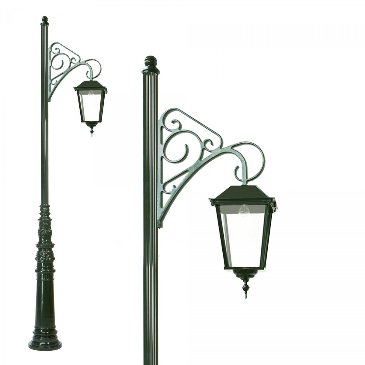 Casa Padrino Nostalgic Garden Lantern H. 400 cm - Various Colours - Nostalgic Weatherproof Outdoor Light Casa Padrino Nostalgic Garden Lantern H. 400 cm - Various Colours - Nostalgic Weatherproof Outdoor Light
