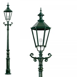 Casa Padrino Art Nouveau Lanterna da Giardino 42 x 40 x H. 335 cm - Vari Colori - Lampada da Esterno Nostalgica Resistente alle Intemperie Casa Padrino Art Nouveau Lanterna da Giardino 42 x 40 x H. 335 cm - Vari Colori - Lampada da Esterno Nostalgica Resistente alle Intemperie