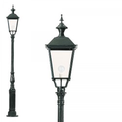 Casa Padrino Nostalgique Lanterne de Jardin 35 x 35 x H. 290 cm - Coloris Variés - Luminaire d'Extérieur Nostalgique Résistant aux Intempéries Casa Padrino Nostalgique Lanterne de Jardin 35 x 35 x H. 290 cm - Coloris Variés - Luminaire d'Extérieur Nostalgique Résistant aux Intempéries