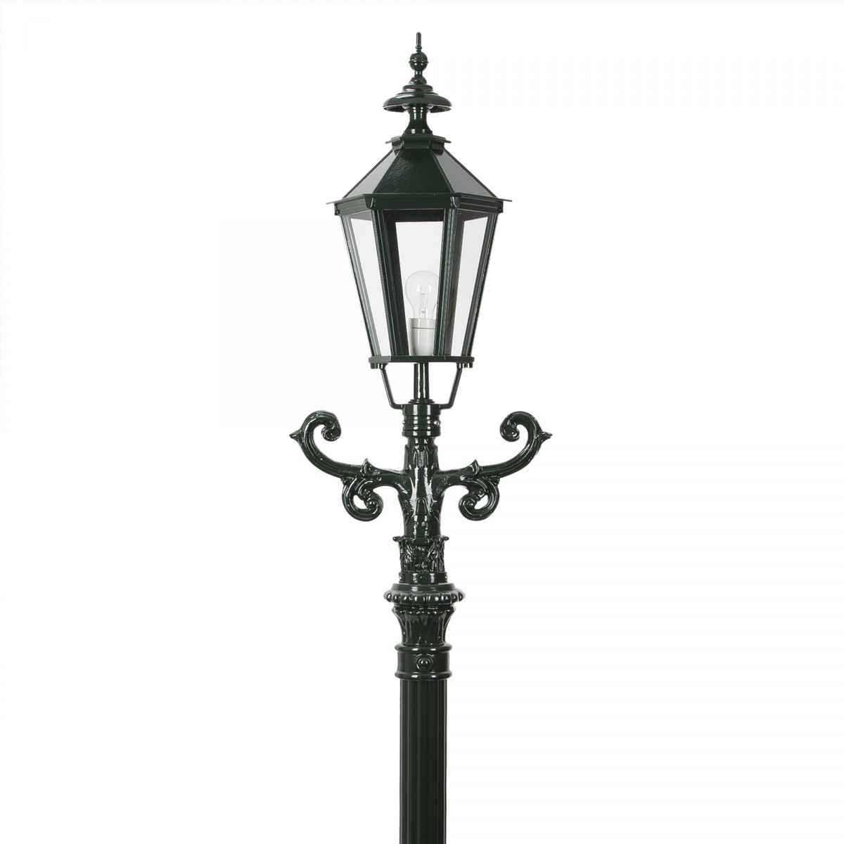 Casa Padrino Art Nouveau Lanterne de Jardin 42 x 29 x H. 245 cm - Coloris Variés - Luminaire d'Extérieur Nostalgique Résistant aux Intempéries Casa Padrino Art Nouveau Lanterne de Jardin 42 x 29 x H. 245 cm - Coloris Variés - Luminaire d'Extérieur Nostalgique Résistant aux Intempéries