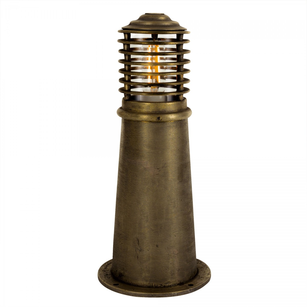 Casa Padrino Art Nouveau Lampe sur Socle 19 x 19 x H. 45 cm - Bronze - Luminaire d'Extérieur Nostalgique Résistant aux Intempéries Casa Padrino Art Nouveau Lampe sur Socle 19 x 19 x H. 45 cm - Bronze - Luminaire d'Extérieur Nostalgique Résistant aux Intempéries