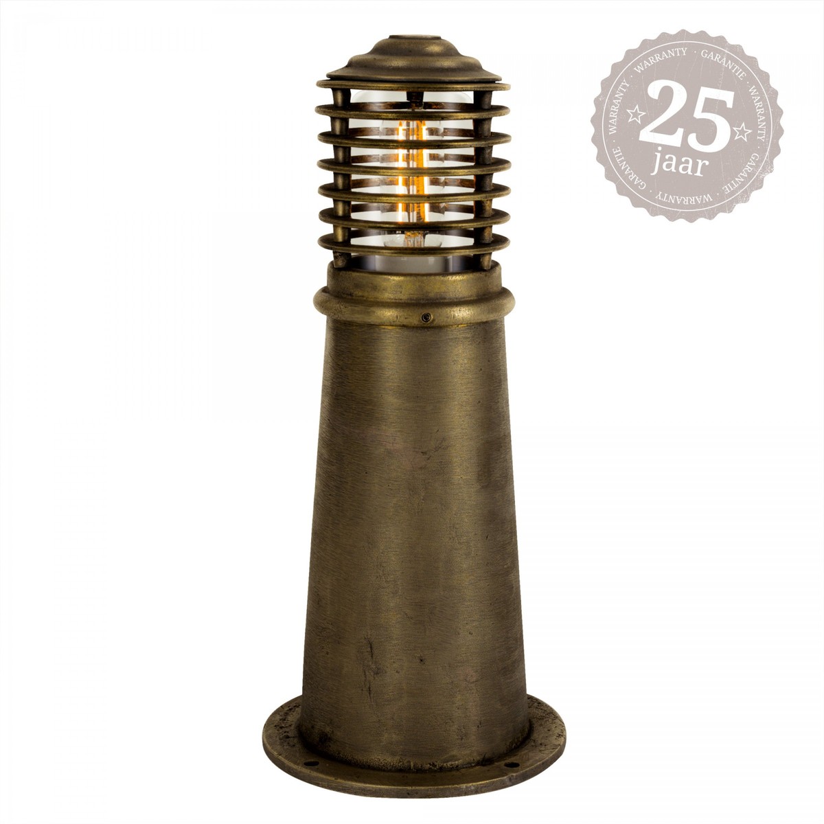 Casa Padrino Art Nouveau Lampe sur Socle 19 x 19 x H. 45 cm - Bronze - Luminaire d'Extérieur Nostalgique Résistant aux Intempéries Casa Padrino Art Nouveau Lampe sur Socle 19 x 19 x H. 45 cm - Bronze - Luminaire d'Extérieur Nostalgique Résistant aux Intempéries