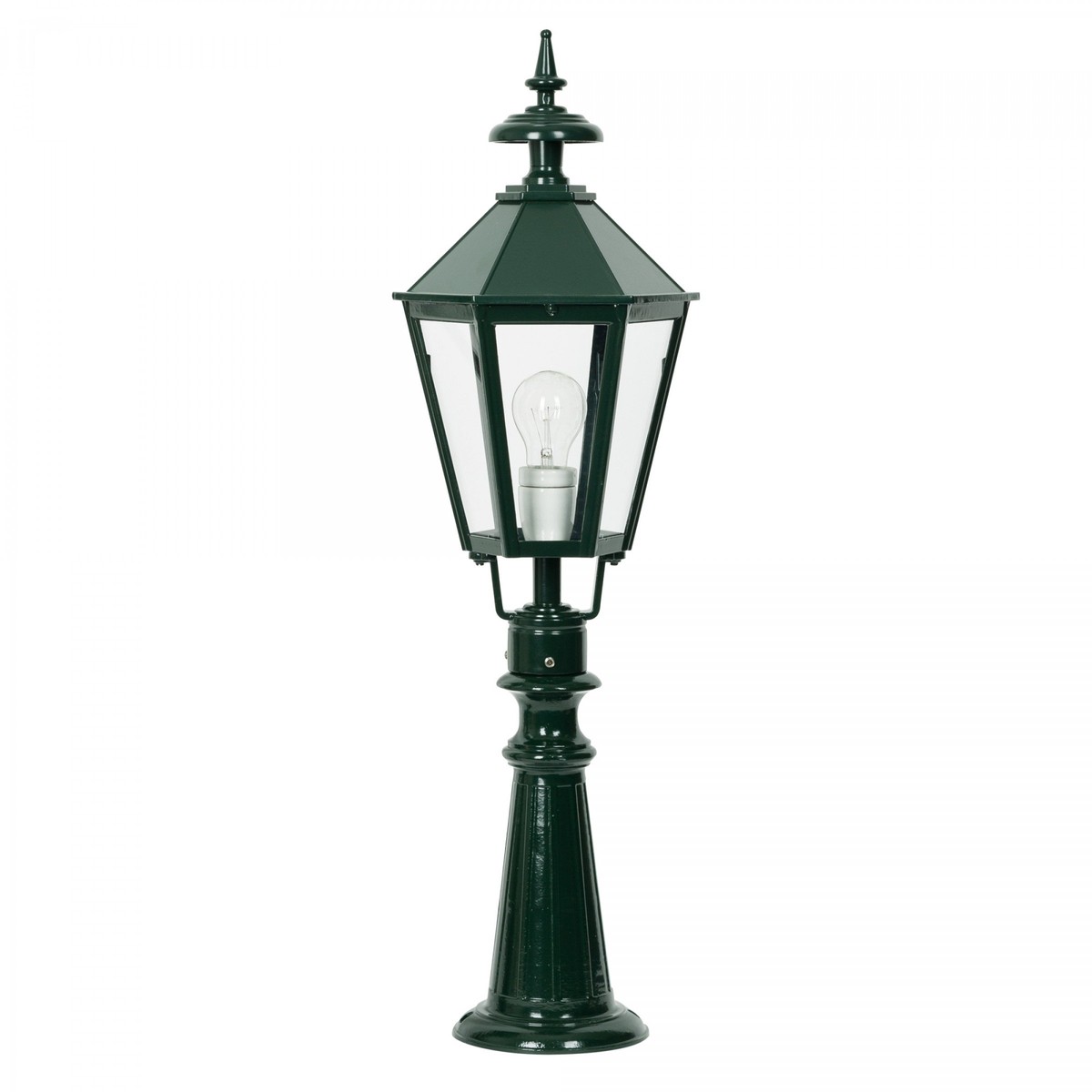 Casa Padrino Art Nouveau Lampada da Piedistallo 22 x 22 x H. 80 cm - Vari Colori - Lampada da Esterno Nostalgica Resistente alle Intemperie Casa Padrino Art Nouveau Lampada da Piedistallo 22 x 22 x H. 80 cm - Vari Colori - Lampada da Esterno Nostalgica Resistente alle Intemperie