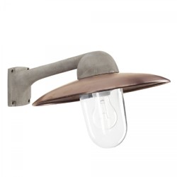 Casa Padrino Art Nouveau Barn Light 31 x 38 x H. 24 cm - Silver - Nostalgic Weatherproof Outdoor Light Casa Padrino Art Nouveau Barn Light 31 x 38 x H. 24 cm - Silver - Nostalgic Weatherproof Outdoor Light
