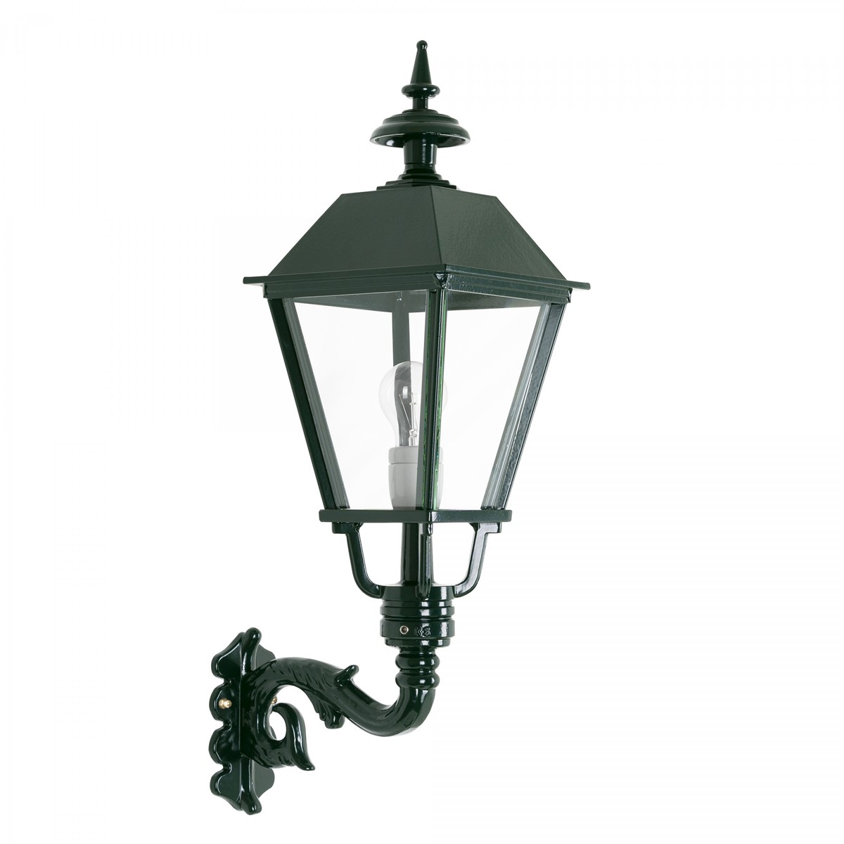 Casa Padrino Art Nouveau Aplique de Exterior 22 x 29 x H. 70 cm - Verde - Lámpara de Exterior Nostálgica Resistente a la Intemperie Casa Padrino Art Nouveau Aplique de Exterior 22 x 29 x H. 70 cm - Verde - Lámpara de Exterior Nostálgica Resistente a la Intemperie