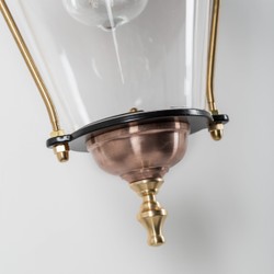 Casa Padrino Art Nouveau Lampada a Sospensione 22 x 31 x H. 52 cm - Vari Colori - Lampada da Esterno Nostalgica Resistente alle Intemperie Casa Padrino Art Nouveau Lampada a Sospensione 22 x 31 x H. 52 cm - Vari Colori - Lampada da Esterno Nostalgica Resistente alle Intemperie