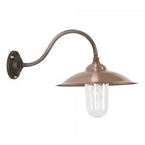 Casa Padrino Art Nouveau Lampada da Cortile 35 x 54 x H. 37 cm - Bronzo - Lampada da Esterno Nostalgica Resistente alle Intemperie Casa Padrino Art Nouveau Lampada da Cortile 35 x 54 x H. 37 cm - Bronzo - Lampada da Esterno Nostalgica Resistente alle Intemperie