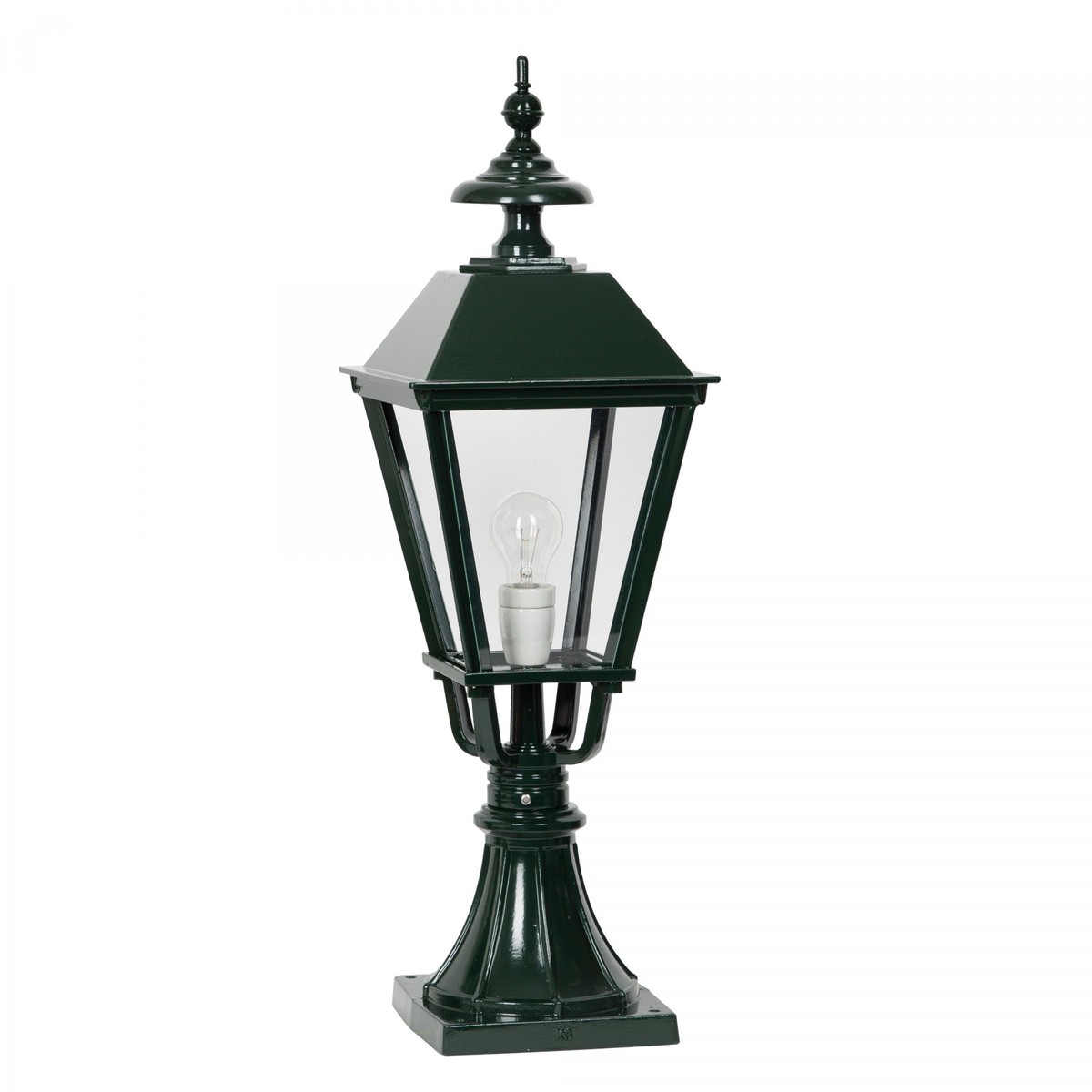 Casa Padrino Art Nouveau Lámpara de Pedestal 25 x 25 x H. 70 cm - Varios Colores - Lámpara de Exterior Nostálgica Resistente a la Intemperie Casa Padrino Art Nouveau Lámpara de Pedestal 25 x 25 x H. 70 cm - Varios Colores - Lámpara de Exterior Nostálgica Resistente a la Intemperie