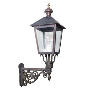 Casa Padrino Art Nouveau Applique da Esterno 31 x 61 x H. 90 cm - Bronzo - Lampada da Esterno Nostalgica Resistente alle Intemperie Casa Padrino Art Nouveau Applique da Esterno 31 x 61 x H. 90 cm - Bronzo - Lampada da Esterno Nostalgica Resistente alle Intemperie