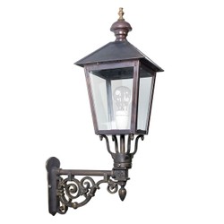 Casa Padrino Art Nouveau Applique Extérieure 31 x 61 x H. 90 cm - Bronze - Luminaire d'Extérieur Nostalgique Résistant aux Intempéries Casa Padrino Art Nouveau Applique Extérieure 31 x 61 x H. 90 cm - Bronze - Luminaire d'Extérieur Nostalgique Résistant aux Intempéries