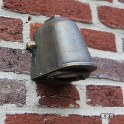 Casa Padrino Art Nouveau Barn Light 8 x 9 x H. 10 cm - Bronze - Nostalgic Weatherproof Outdoor Light Casa Padrino Art Nouveau Barn Light 8 x 9 x H. 10 cm - Bronze - Nostalgic Weatherproof Outdoor Light