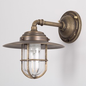 Casa Padrino Art Nouveau Outdoor Wall Light 22 x 30 x H. 28 cm - Bronze - Nostalgic Weatherproof Outdoor Light Casa Padrino Art Nouveau Outdoor Wall Light 22 x 30 x H. 28 cm - Bronze - Nostalgic Weatherproof Outdoor Light