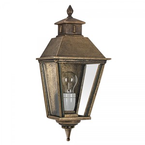 Casa Padrino Art Nouveau Aplique de Exterior 22 x 15 x H. 50 cm - Bronce - Lámpara de Exterior Nostálgica Resistente a la Intemperie Casa Padrino Art Nouveau Aplique de Exterior 22 x 15 x H. 50 cm - Bronce - Lámpara de Exterior Nostálgica Resistente a la Intemperie