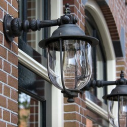 Jugendstil Hängeleuchte Gevellamp Lindau XL