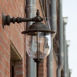 Jugendstil Hängeleuchte Gevellamp Lindau XL