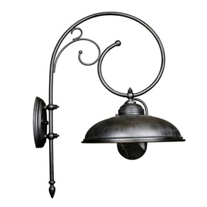 Casa Padrino Art Nouveau Lámpara de Establo 48 x 67 x H. 94 cm - Negro - Lámpara de Exterior Nostálgica Resistente a la Intemperie Casa Padrino Art Nouveau Lámpara de Establo 48 x 67 x H. 94 cm - Negro - Lámpara de Exterior Nostálgica Resistente a la Intemperie