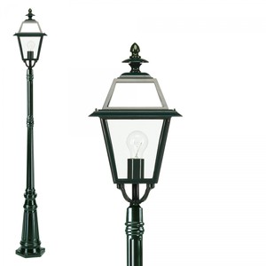 Casa Padrino Nostálgica Farol de Jardín 25 x 25 x H. 217 cm - Varios Colores - Lámpara de Exterior Nostálgica Resistente a la Intemperie Casa Padrino Nostálgica Farol de Jardín 25 x 25 x H. 217 cm - Varios Colores - Lámpara de Exterior Nostálgica Resistente a la Intemperie
