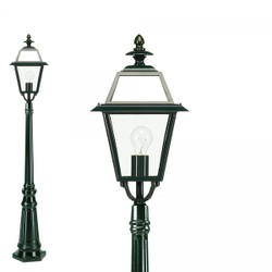 Casa Padrino Art Nouveau Lámpara de Jardín 25 x 25 x H. 151 cm - Varios Colores - Lámpara de Exterior Nostálgica Resistente a la Intemperie Casa Padrino Art Nouveau Lámpara de Jardín 25 x 25 x H. 151 cm - Varios Colores - Lámpara de Exterior Nostálgica Resistente a la Intemperie