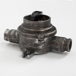 Jugendstil Schiffslampe Jaren 30 Schakelaar II Tin