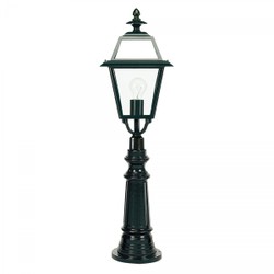 Casa Padrino Art Nouveau Lámpara de Pedestal 25 x 25 x H. 89 cm - Varios Colores - Lámpara de Exterior Nostálgica Resistente a la Intemperie Casa Padrino Art Nouveau Lámpara de Pedestal 25 x 25 x H. 89 cm - Varios Colores - Lámpara de Exterior Nostálgica Resistente a la Intemperie