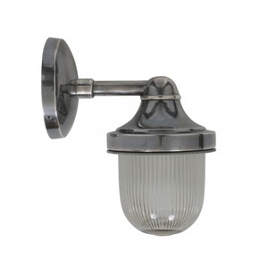 Casa Padrino Art Nouveau Barn Light 14 x 20 x H. 25 cm - Silver - Nostalgic Weatherproof Outdoor Light Casa Padrino Art Nouveau Barn Light 14 x 20 x H. 25 cm - Silver - Nostalgic Weatherproof Outdoor Light