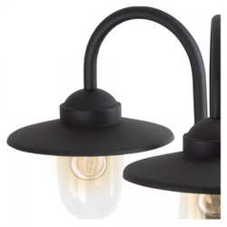 Casa Padrino Art Nouveau Farol de Jardín 70 x 70 x H. 217 cm - Negro - Lámpara de Exterior Nostálgica Resistente a la Intemperie Casa Padrino Art Nouveau Farol de Jardín 70 x 70 x H. 217 cm - Negro - Lámpara de Exterior Nostálgica Resistente a la Intemperie