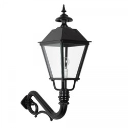 Casa Padrino Art Nouveau Applique da Esterno 25 x 47 x H. 76 cm - Vari Colori - Lampada da Esterno Nostalgica Resistente alle Intemperie
