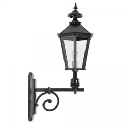Casa Padrino Art Nouveau Applique da Esterno 30 x 46 x H. 86 cm - Vari Colori - Lampada da Esterno Nostalgica Resistente alle Intemperie