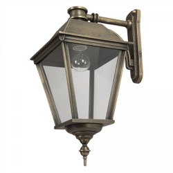 Casa Padrino Art Nouveau Applique da Esterno 22 x 33 x H. 46 cm - Bronzo - Lampada da Esterno Nostalgica Resistente alle Intemperie Casa Padrino Art Nouveau Applique da Esterno 22 x 33 x H. 46 cm - Bronzo - Lampada da Esterno Nostalgica Resistente alle Intemperie
