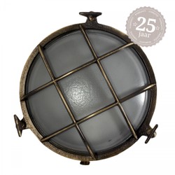 Casa Padrino Art Nouveau Lámpara Náutica 23 x 10 x H. 23 cm - Bronce - Lámpara de Exterior Nostálgica Resistente a la Intemperie Casa Padrino Art Nouveau Lámpara Náutica 23 x 10 x H. 23 cm - Bronce - Lámpara de Exterior Nostálgica Resistente a la Intemperie