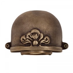 Casa Padrino Art Nouveau Lámpara de Establo 11 x 7 x H. 9 cm - Bronce - Lámpara de Exterior Nostálgica Resistente a la Intemperie Casa Padrino Art Nouveau Lámpara de Establo 11 x 7 x H. 9 cm - Bronce - Lámpara de Exterior Nostálgica Resistente a la Intemperie